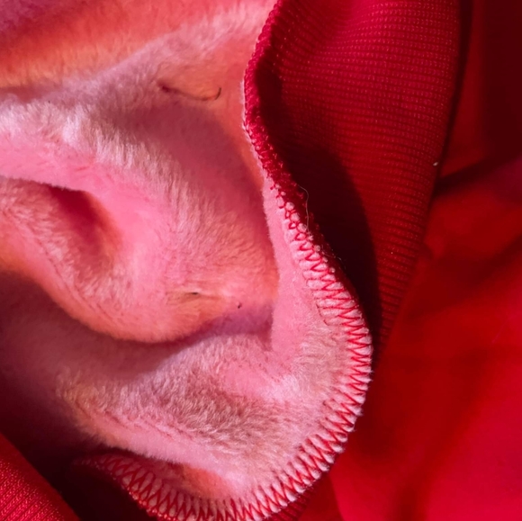 NEW WITH TAGS!! Spark Paws, Dog Size Large, Red, Fleece Hoodie - Picture 10 of 12